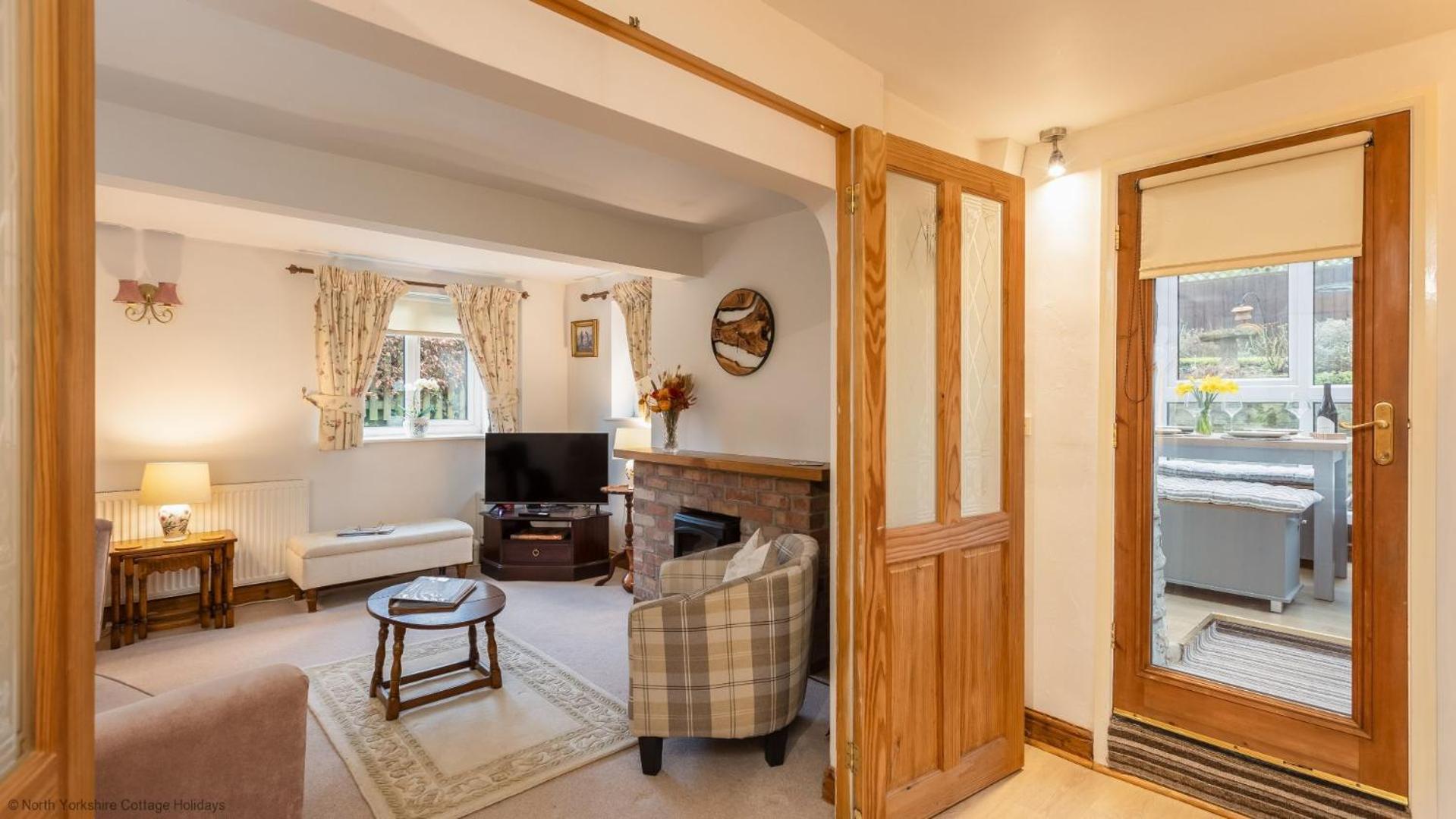 Picturesque Stone Cottage In The Heart Of North Yorkshire Village - Hideaway Cottage المظهر الخارجي الصورة